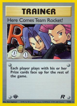 Team Rocket Here Comes Team Rocket! (15) #15