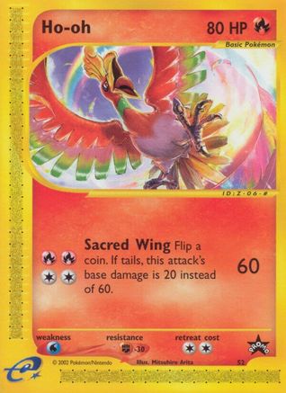 WoTC Promo Ho-oh #52
