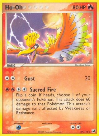 Unseen Forces Ho-Oh #27