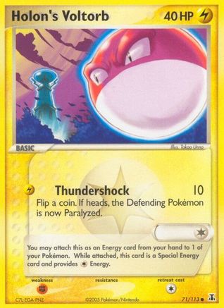 Delta Species Holon's Voltorb #71