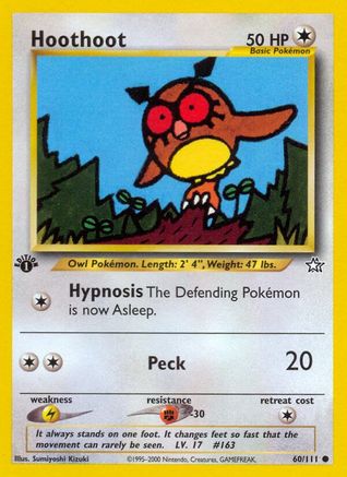 Neo Genesis Hoothoot #060