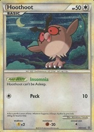 HGSS Promos Hoothoot #HGSS05