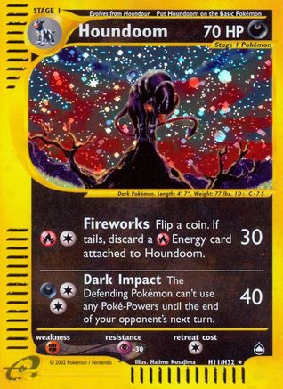 Aquapolis Houndoom (H11) #H11