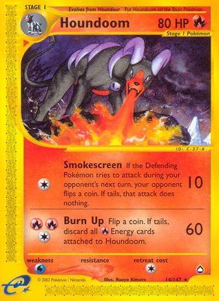 Aquapolis Houndoom (14) #014