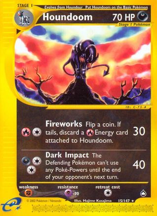 Aquapolis Houndoom (15) #015