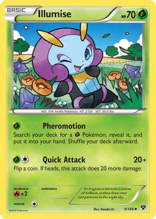XY Base Set Illumise #9