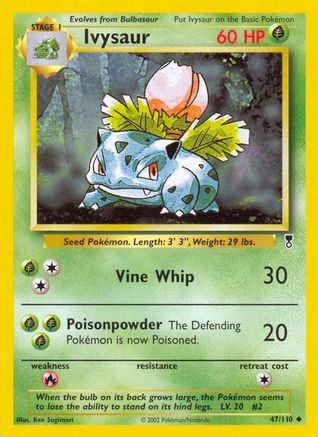 Legendary Collection Ivysaur #047