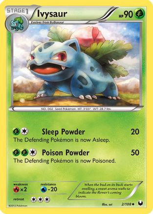 Dark Explorers Ivysaur #2