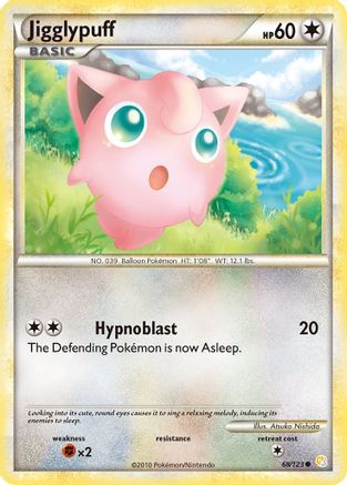 HeartGold SoulSilver Jigglypuff #68