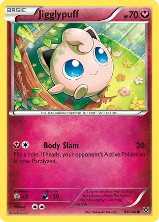 XY Base Set Jigglypuff (88) #88