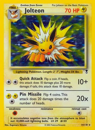 Legendary Collection Jolteon #014