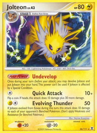 Rising Rivals Jolteon #26