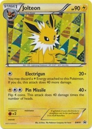 Black and White Promos Jolteon #BW91