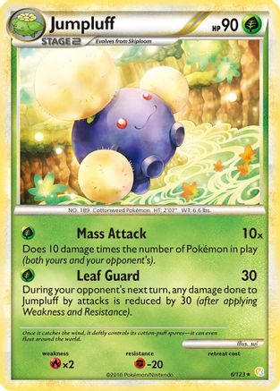 HeartGold SoulSilver Jumpluff #6