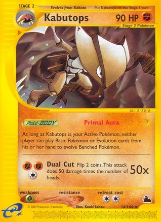 Skyridge Kabutops (14) #014