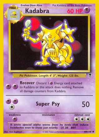 Legendary Collection Kadabra #049