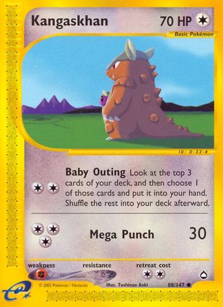 Aquapolis Kangaskhan #088
