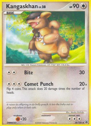 Majestic Dawn Kangaskhan #38