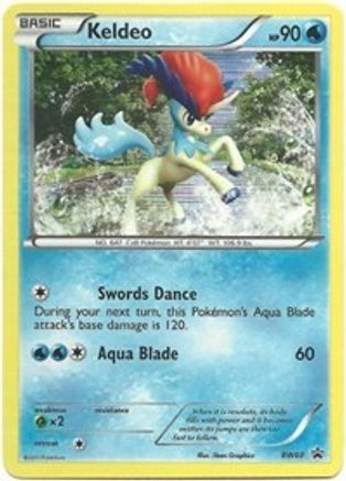 Black and White Promos Keldeo - BW60 (Tinsel Holo) #BW60
