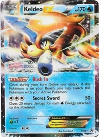 Black and White Promos Keldeo EX #BW61