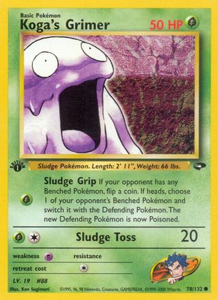 Gym Challenge Koga's Grimer #078