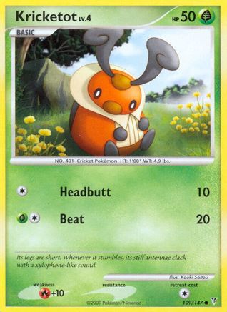 Supreme Victors Kricketot #109
