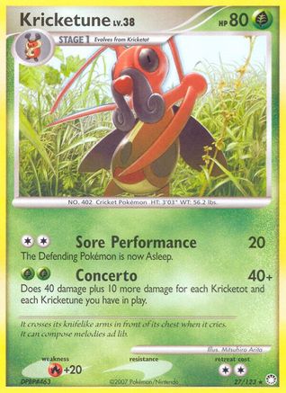 Mysterious Treasures Kricketune #27