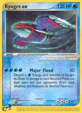 Nintendo Promos Kyogre ex - 001 (Nintendo Power Magazine) #001