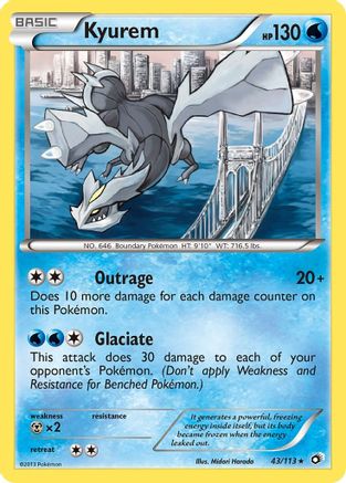Legendary Treasures Kyurem #43