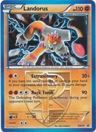 Black and White Promos Landorus (Team Plasma) #BW79