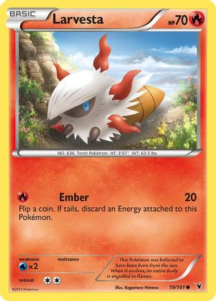 Noble Victories Larvesta (19) #19