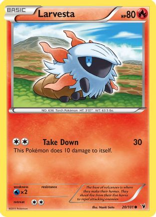 Noble Victories Larvesta (20) #20