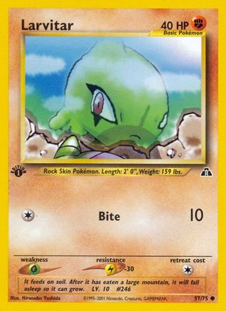 Neo Discovery Larvitar #57