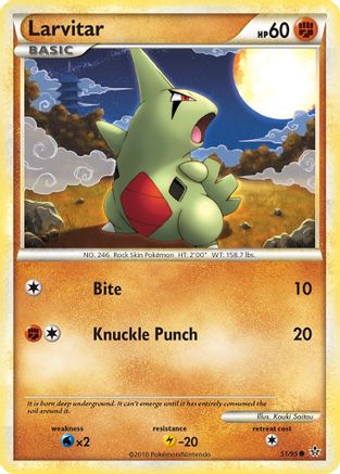 Unleashed Larvitar (51) #51