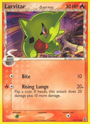 Delta Species Larvitar (Delta Species) #73