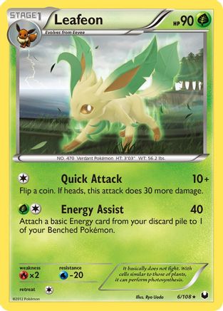 Dark Explorers Leafeon #6