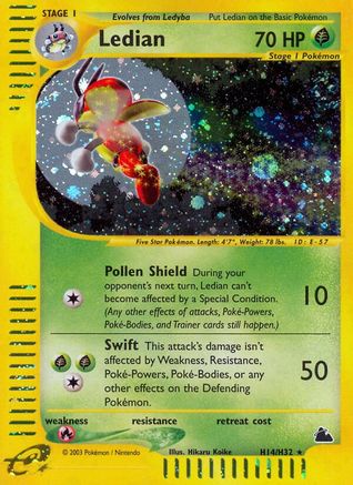 Skyridge Ledian (H14) #H14