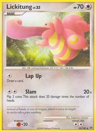 Majestic Dawn Lickitung #39