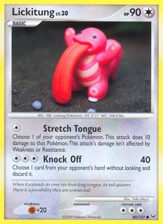 Platinum Lickitung #80
