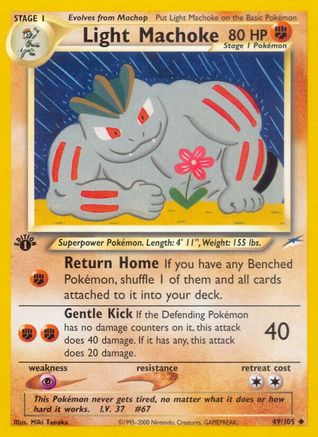 Neo Destiny Light Machoke #049