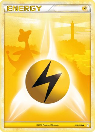 HeartGold SoulSilver Lightning Energy #118