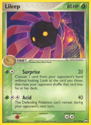 Power Keepers Lileep #52