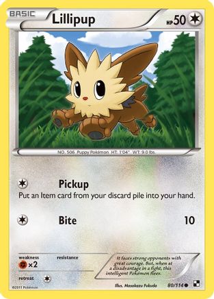 Black and White Lillipup (80) #80