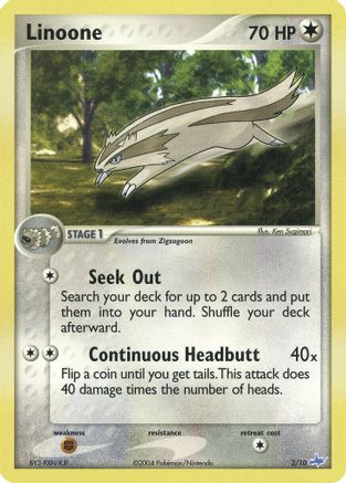 EX Trainer Kit 1: Latias & Latios Linoone #3