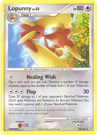Diamond and Pearl Lopunny #30
