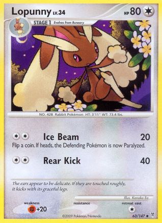 Supreme Victors Lopunny #63