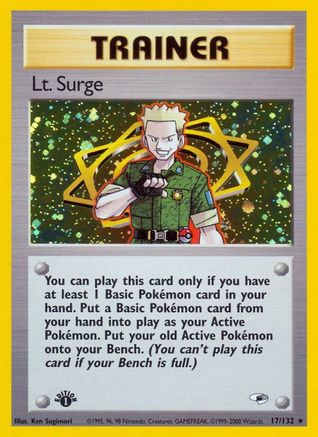 Gym Heroes Lt. Surge (17) #017