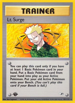 Gym Heroes Lt. Surge (101) #101