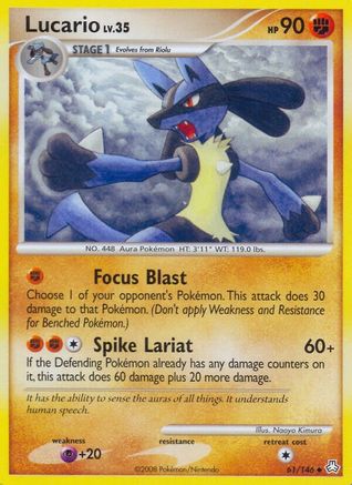 Legends Awakened Lucario #61