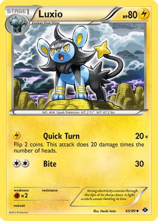 Next Destinies Luxio (45) #45